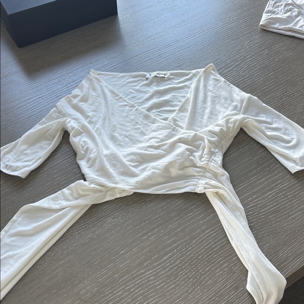 Alexander Wang Ivory Knit Top
